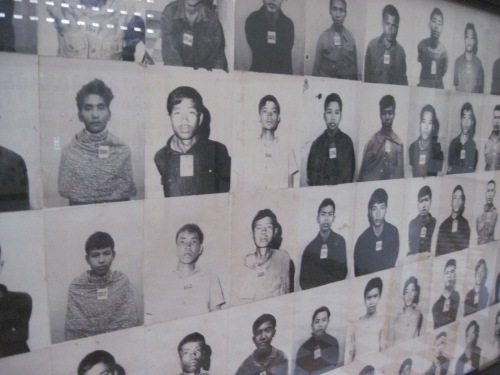 Faces of the prisoners